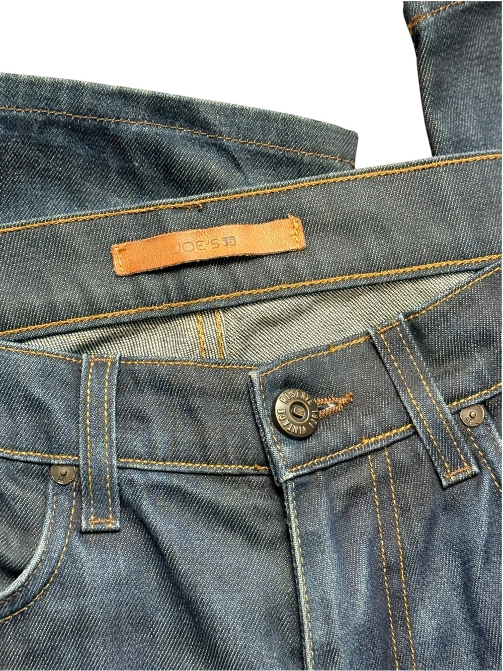Joe’s Jeans Vintage Reserve 1971 The Classic W32 Made USA Dark Wash Jeans - Picture 4 of 10